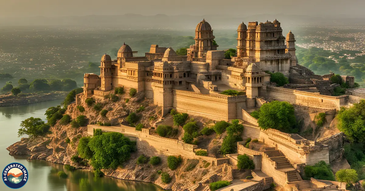 Chittorgarh Fort. Its a prominent place.