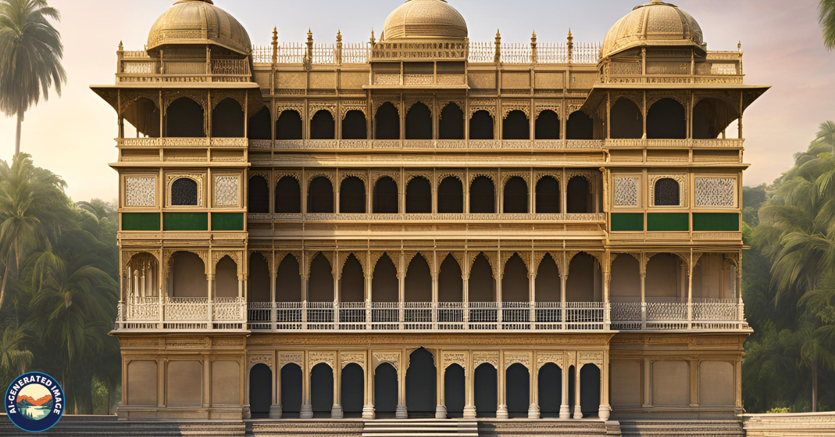 Tipu Sultan's Summer Palace. A prominent place in Bengaluru.