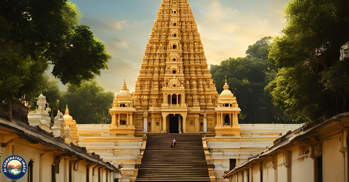 Chamundi Hill. Religious place.