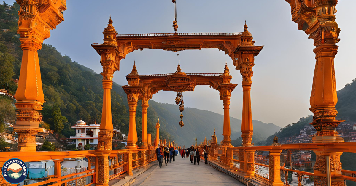 Ram Jhula, a prominent place in Rishikesh