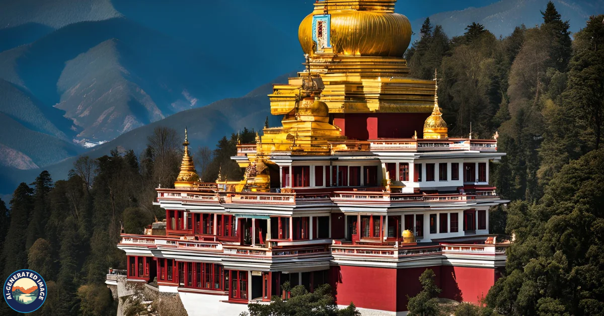 Namgyal Monastery, a spiritual place