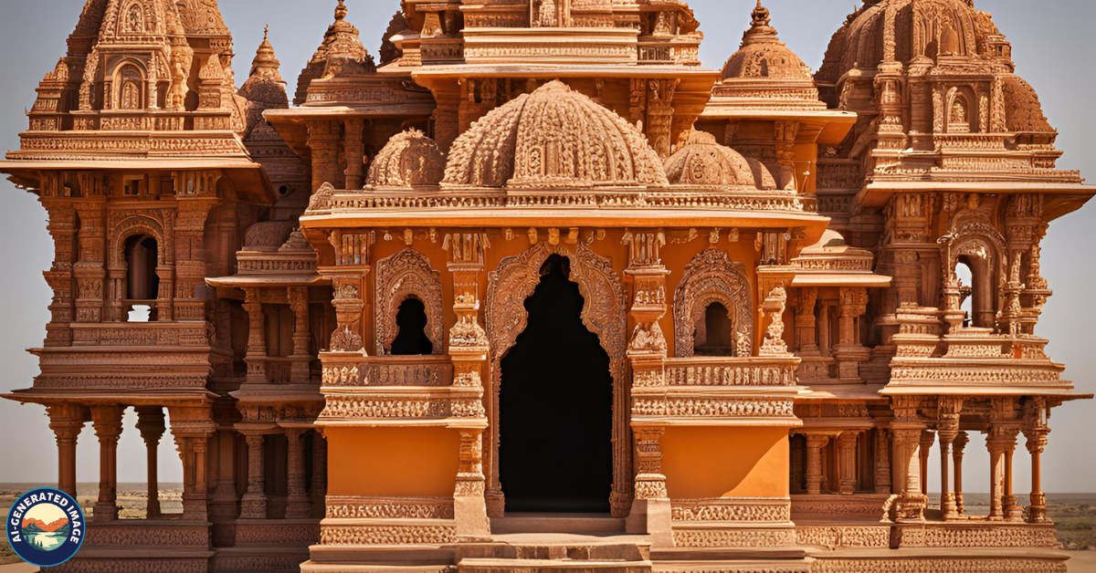 Dattatreya Temple. A pilgrimage place.