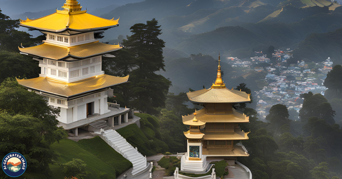 The Peace Pagoda and Japanese Temple