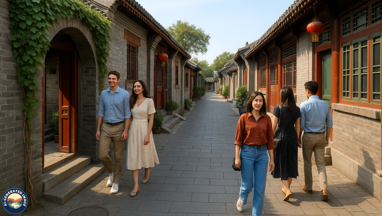 Hutongs and Courtyards (Siheyuan)