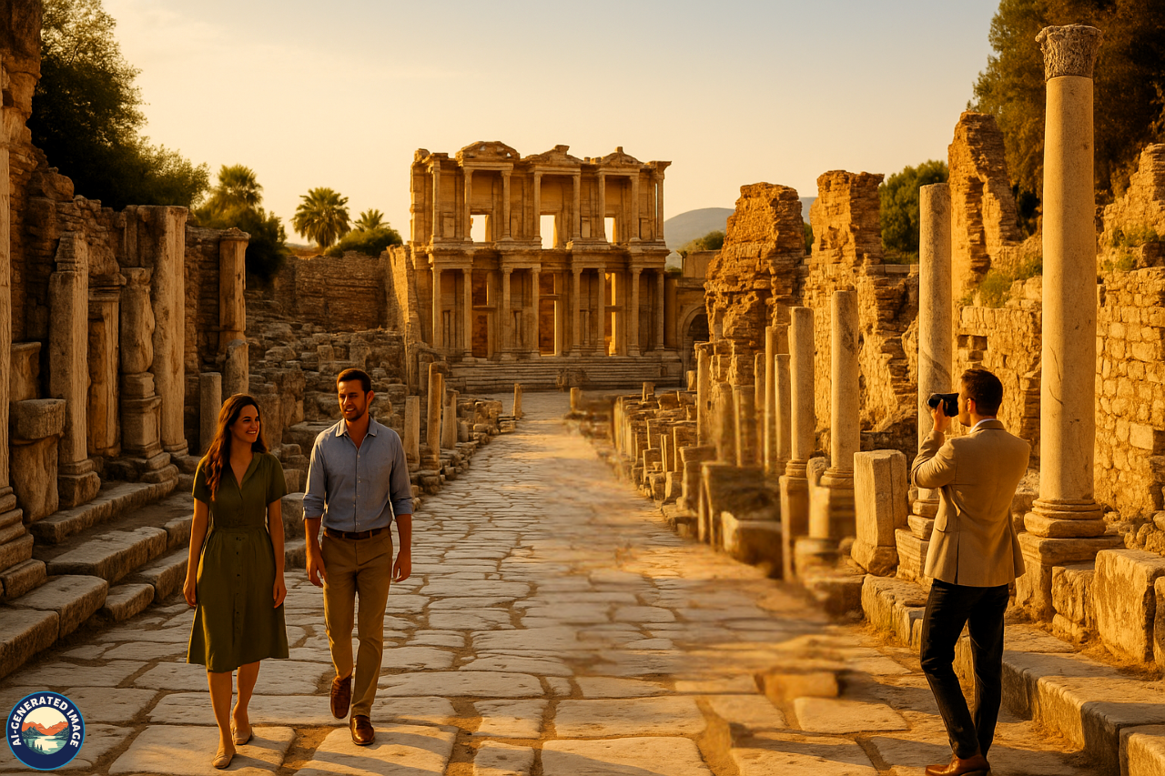 Marble Road and Curetes Street