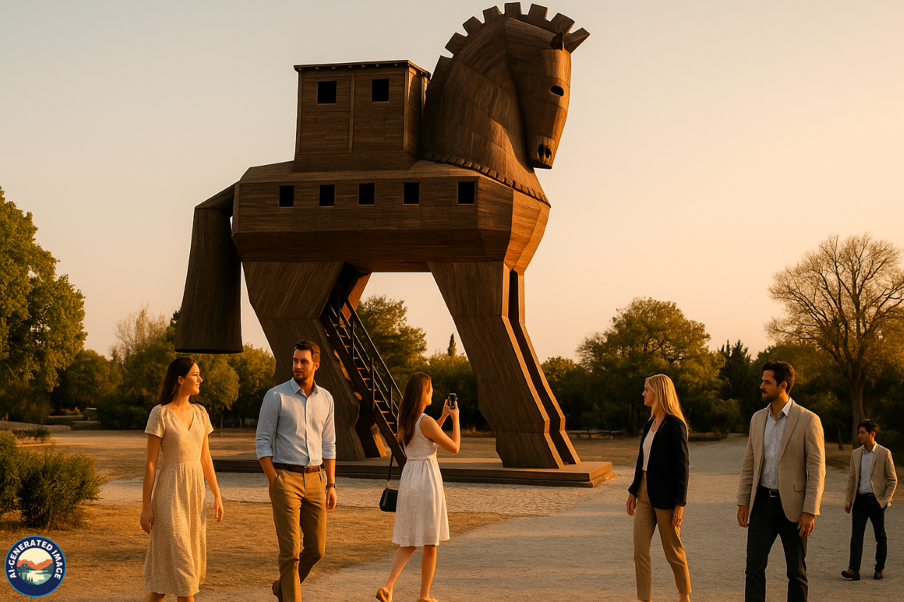 The Wooden Horse Replica