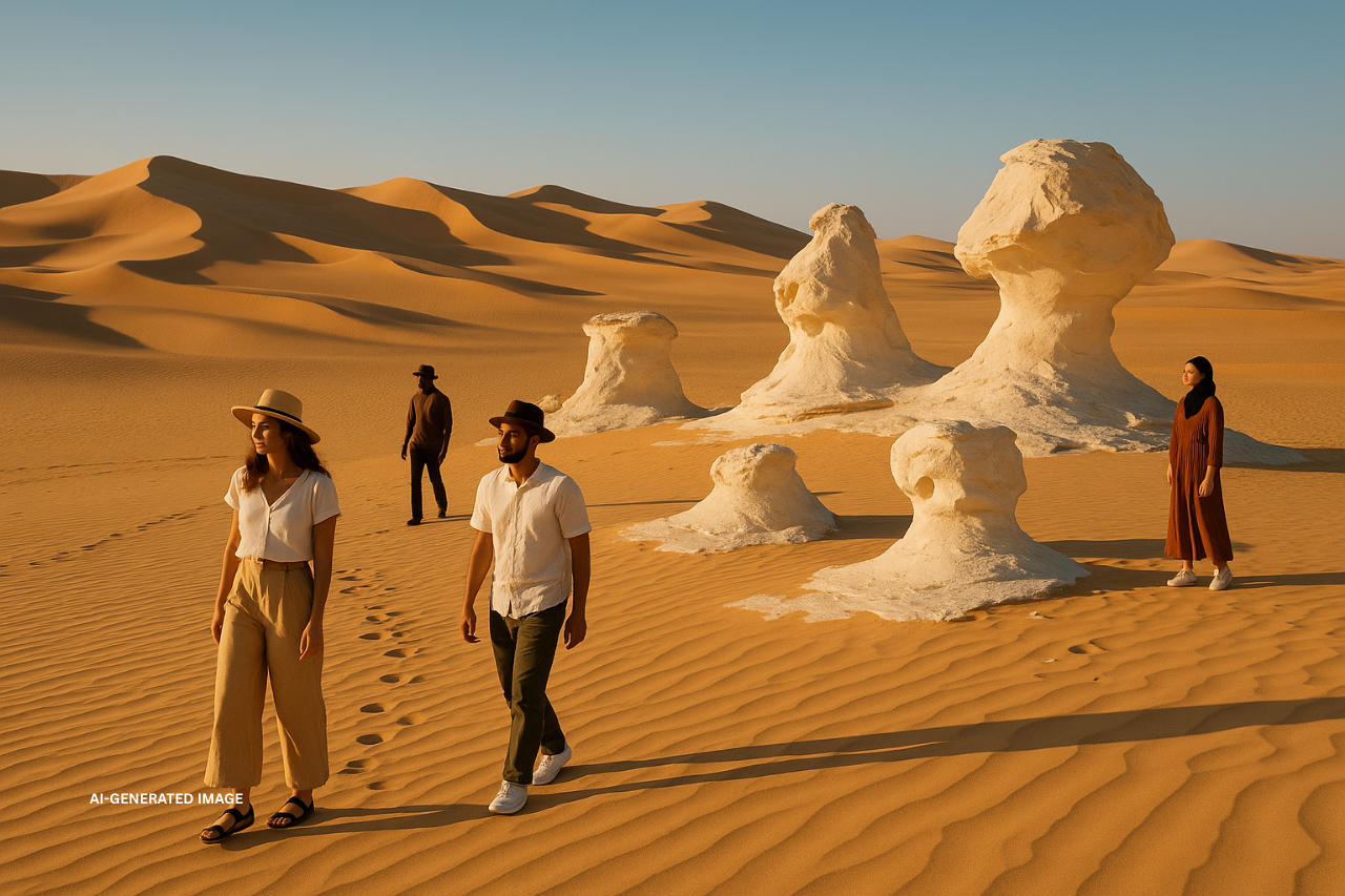 The Egyptian Desert