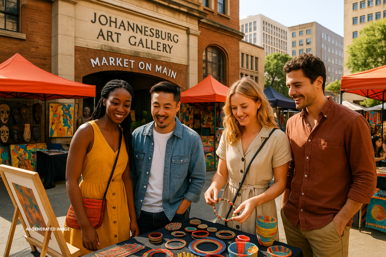 Johannesburg Art Gallery & Market on Main