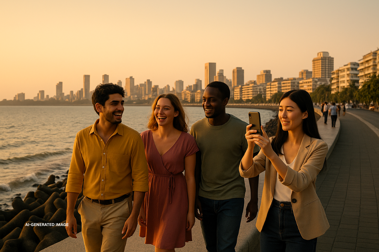 Marine Drive and Nariman Point