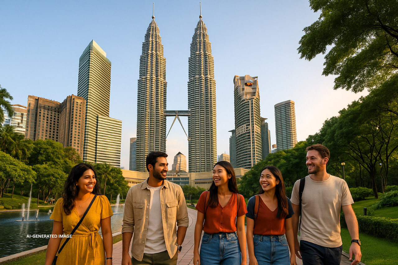 Petronas Twin Towers & KLCC Park