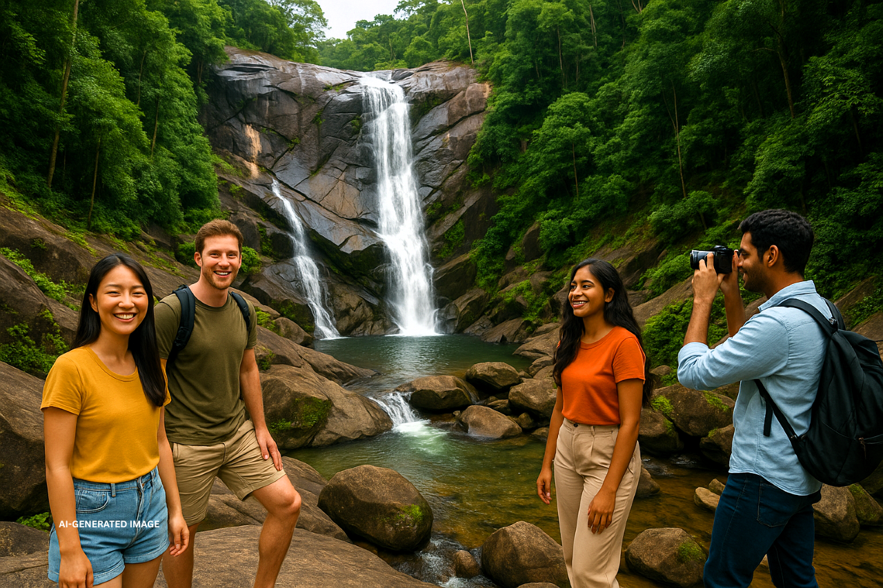 Seven Wells Waterfall (Telaga Tujuh)