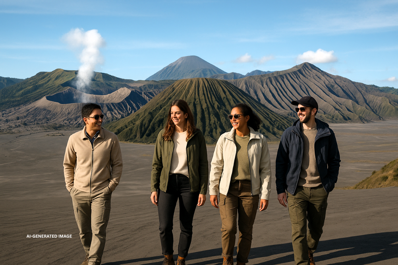 Mount Bromo and the Volcanic Region of East Java