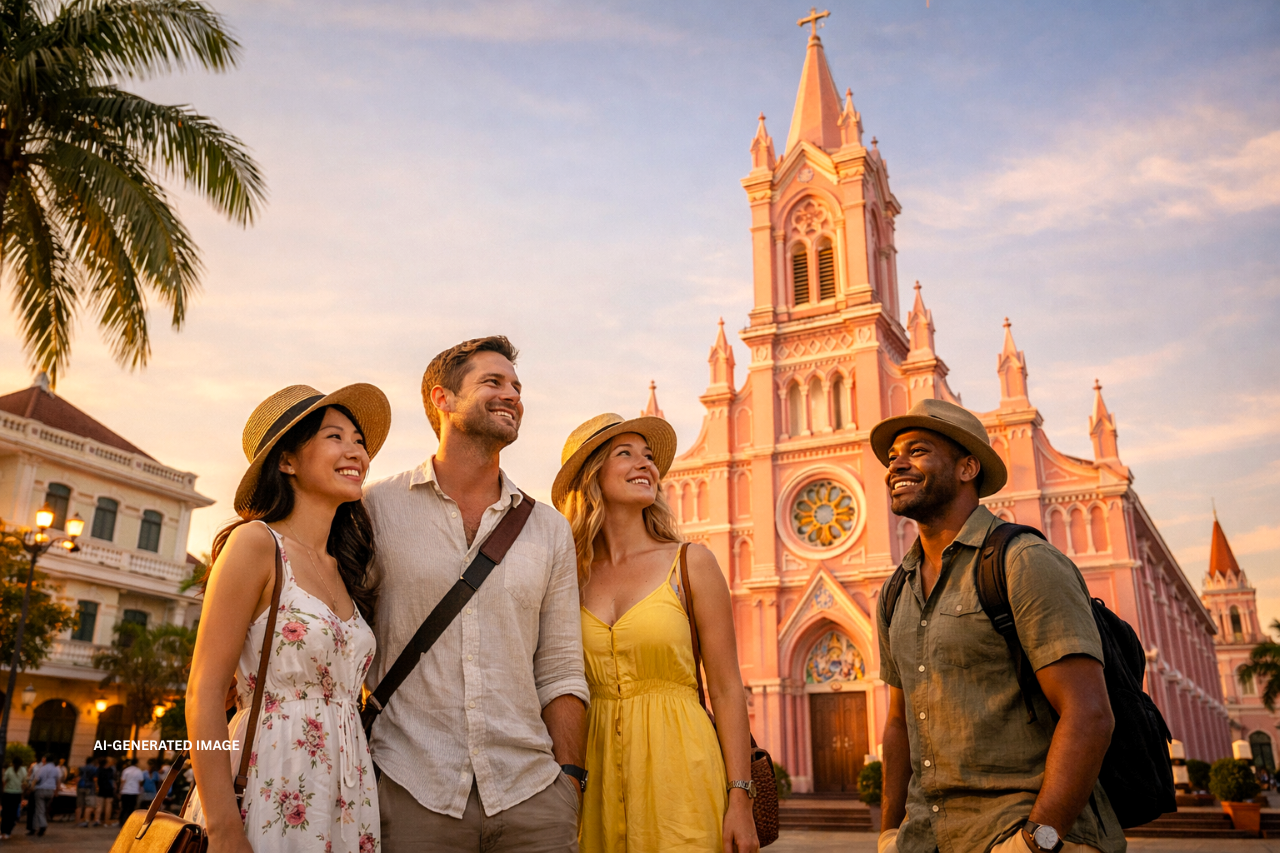 Da Nang Cathedral (The Pink Church)
